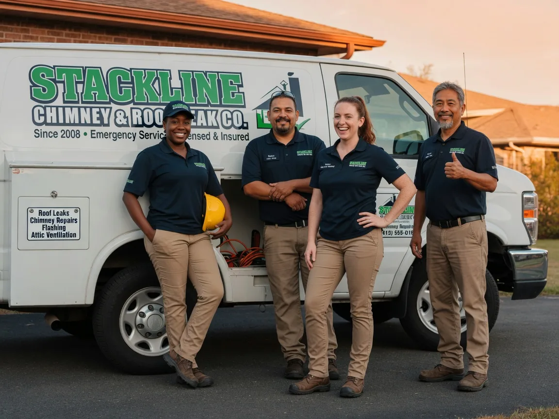 Chimney flashing repair company in Lisbon, OH
